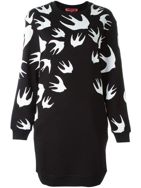 alexander mcqueen sweatshirt dress