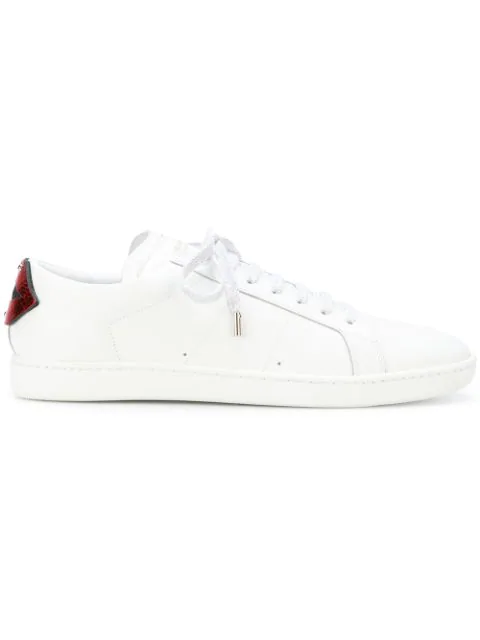 saint laurent lip sneakers
