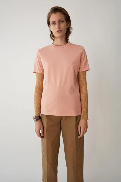 Acne Studios Boy Fit T-shirt Light Pink