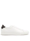 Givenchy Urban Street Low-top Leather Trainers In White Multi