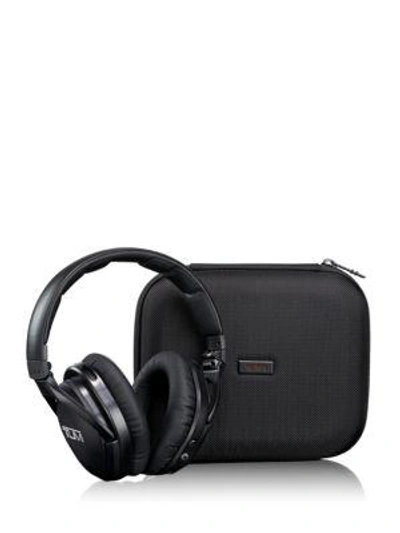 Tumi Wireless Noise Cancelling Headphones & Case In Black