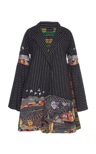 Rahul Mishra Schering Oversized Coat In Print