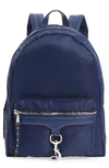 Rebecca Minkoff Always On Mab Backpack - Blue In True Navy/silver