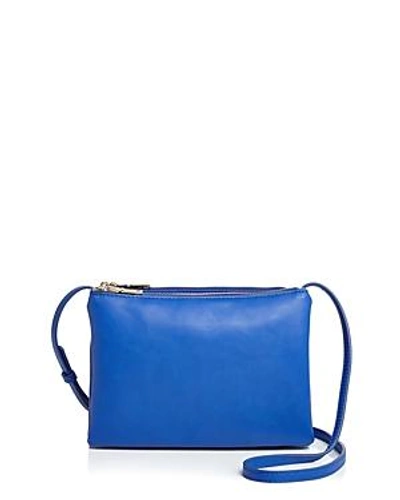 Aqua Triple-pouch Handbag - 100% Exclusive In Cobalt Blue/gold