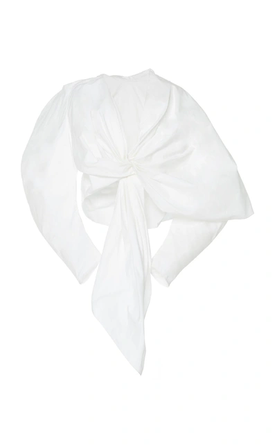 A.w.a.k.e. Reversible Cotton Top In White