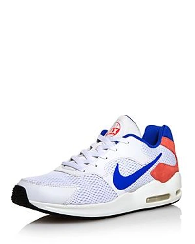 Nike Men's Air Max Guile Sneakers In White/blue/pink | ModeSens