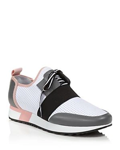 Aqua Women's Enzo Lace Up Sneakers - 100% Exclusive In Grey Multi