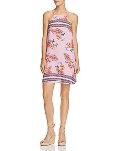 En Creme Floral-print Shift Dress - 100% Exclusive In Lilac Multi