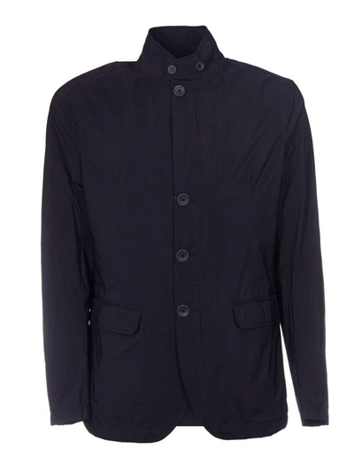 Herno Lightweight Designer Jacket In Blu