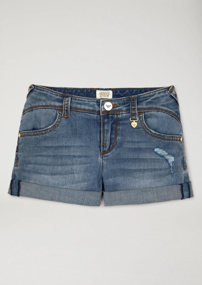 Emporio Armani Shorts - Item 13164037 In Denim