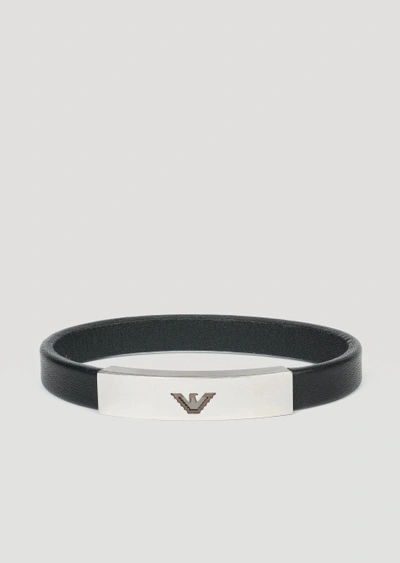 Emporio Armani Bracelets - Item 50208033 In Black