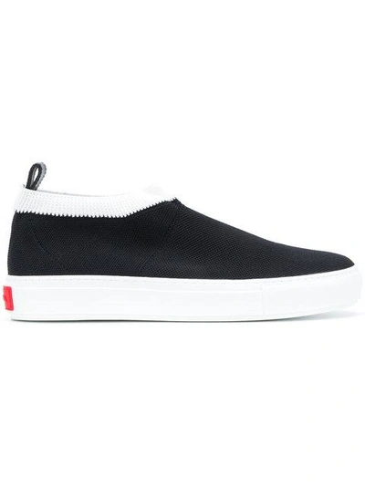 P.a.r.o.s.h . Slip-on Sock Sneakers - Black In Black