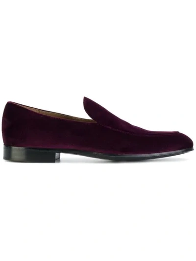 Gianvito Rossi Marcello Calf Hair Loafers In Pink