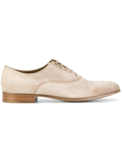 Gianvito Rossi Vittoria Lace-up Shoes In Neutrals