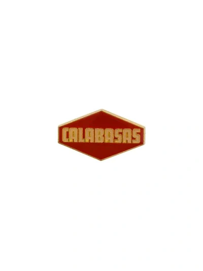 Yeezy Calabasas Pin In Red