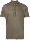 Massimo Alba Patch Pocket Polo Shirt In Neutrals