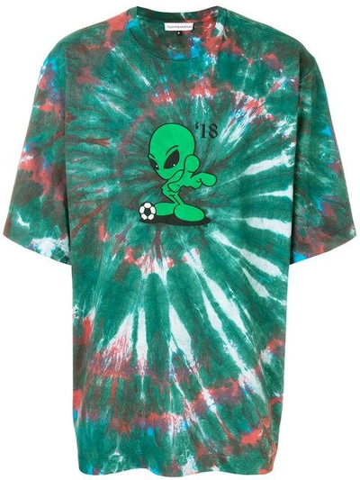 Gosha Rubchinskiy Oversized Alien T-shirt In Green