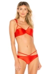 Lovers & Friends Beach Bound Top In Red