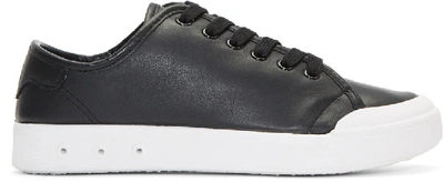 Rag & Bone Women's Standard Issue Leather Low Top Lace Up Sneakers In Black