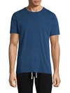 Reigning Champ Cotton Tee In Court Blue