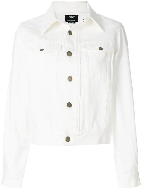calvin klein jacket white