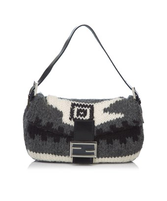 fendi knit baguette