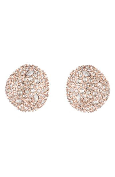 Alexis Bittar Elements Rose Goldplated Crystal Earrings