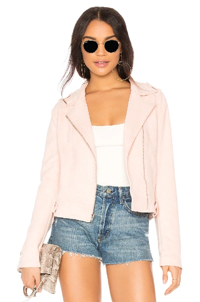 Bb Dakota Jack By  Weir Jacket In Blush