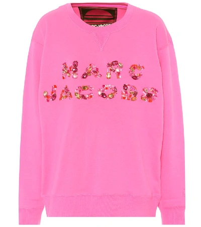 Marc Jacobs Embellished Cotton Sweatshirt
