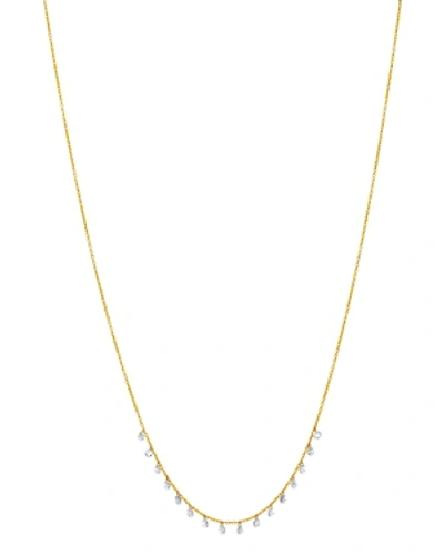 Aerodiamonds 18k Yellow Gold Sweet Sixteen Diamond Necklace, 18 In White/gold