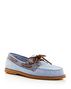 light blue sperrys men's