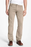 Ag 'protege Sud' Straight Leg Pants In Cornsilk