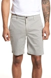 Ag Lotas Slim Fit Stretch Cotton Shorts In Light Pavement