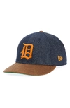 New Era X Levi's Mlb Logo Ball Cap - Black In Detroit Tigers