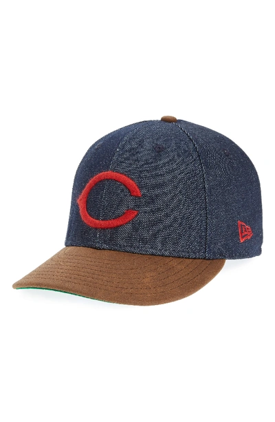 New Era X Levi's Mlb Logo Ball Cap - Black In Cincinnati Reds