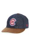 New Era X Levi's Mlb Logo Ball Cap - Black In Chicago Cubs