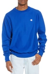 Champion Reverse Weave(r) Crew Sweatshirt In Surf The Web