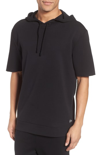 hugo boss short sleeve hoodie