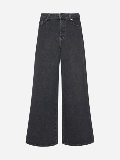 7 For All Mankind Zoey Onyx Jeans In Grey