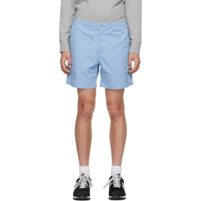 Polo Ralph Lauren Elasticated Waistband Shorts In Blue Lagoon