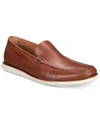 Kenneth Cole New York Men's Cyrus Slip-ons Men's Shoes In Cognac