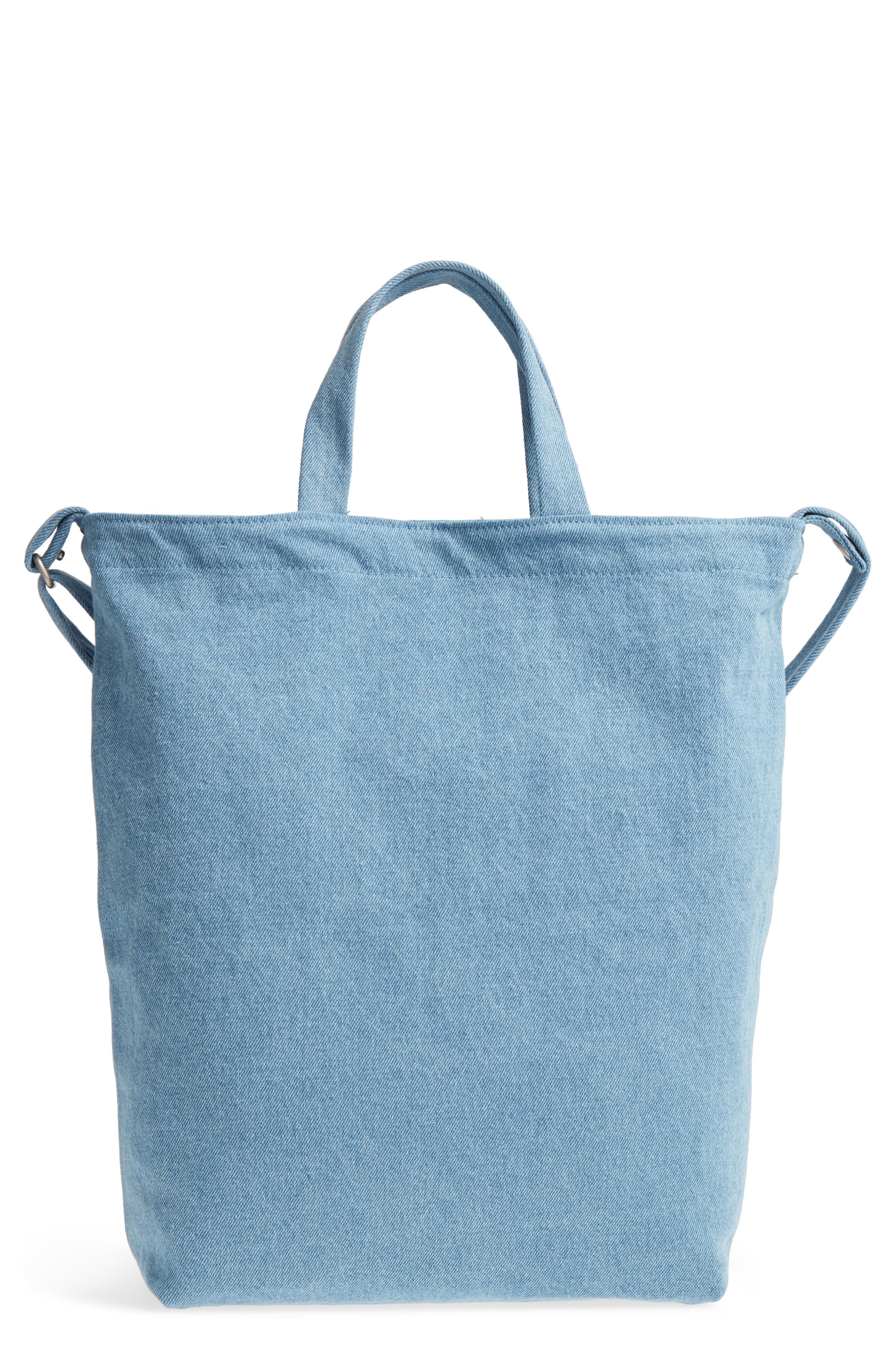 baggu duck bag indigo
