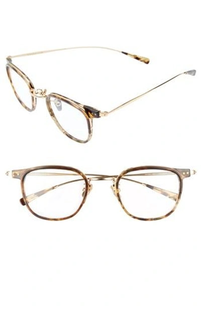 Derek Lam 49mm Optical Glasses - Brown Forrest