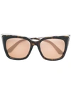 Cartier Panthère De  Sunglasses In Brown