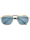 Cartier Santos De  Sunglasses - Metallic