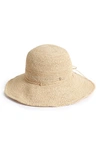 Helen Kaminski Classic Upturn Crocheted Raffia Hat In Natural