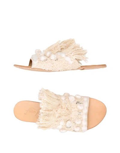 Free People Sandals In Ivory
