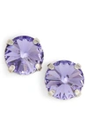 Sorrelli Radiant Rivoli Earrings In Purple