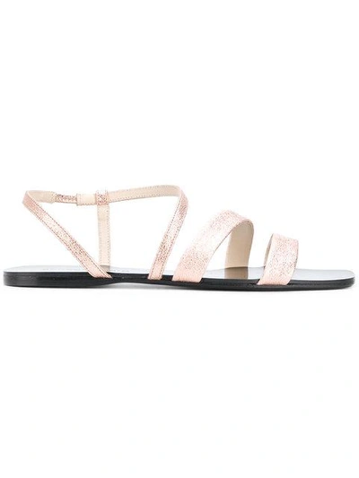 Anna Baiguera Ave Sandals In Metallic