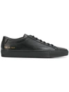 Common Projects Low Top Sneakers In Black